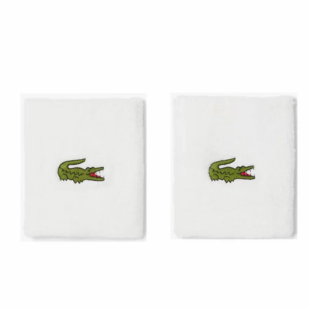 SPORT Stretch Cotton Jersey Wristband LACOSTE White ONE_SIZE