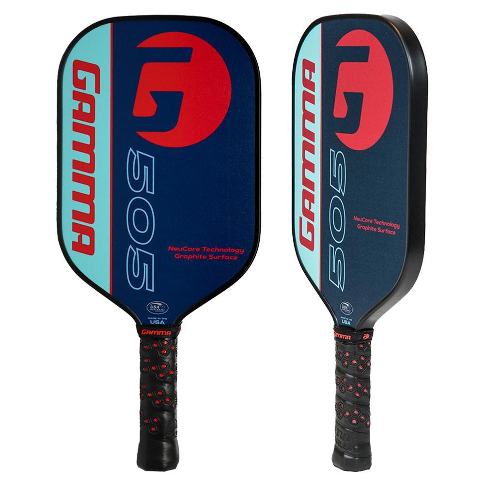 505 Pickleball Paddle Turquoise and Red Pickleball Paddles GAMMA