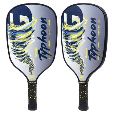 Typhoon Composite Pickleball Paddle Navy and Gray PICKLEBALL PADDLES GAMMA