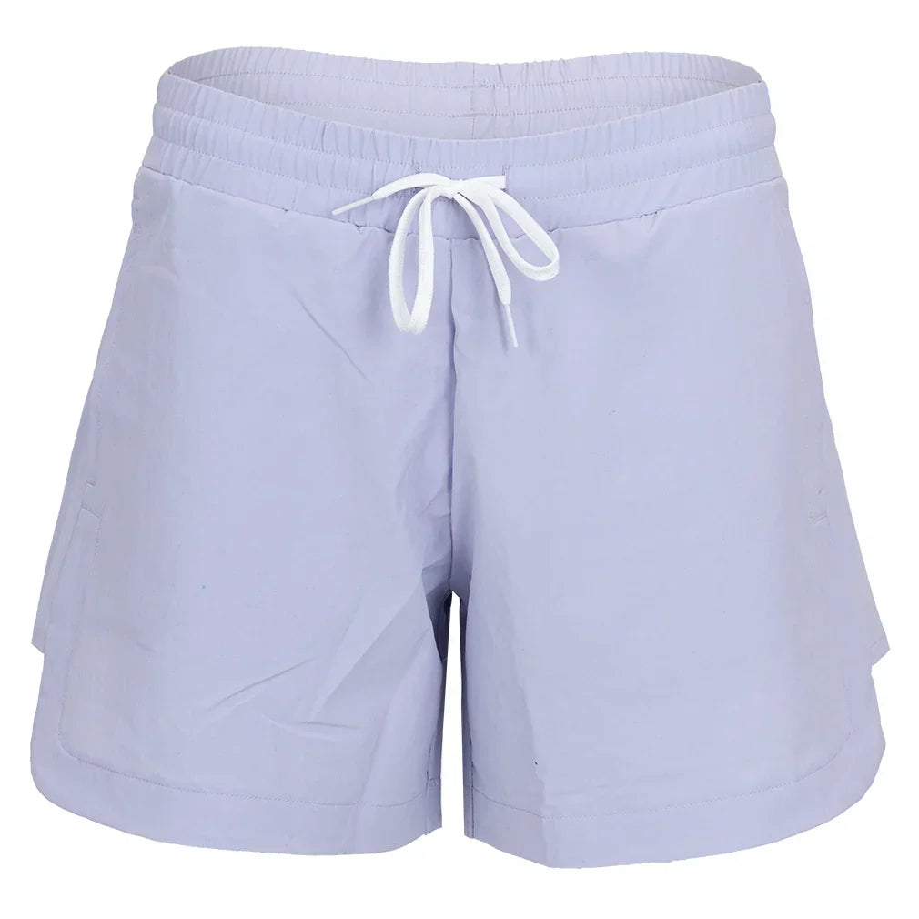 Women`s Baila 4 Inch Tennis Short Cosmic Sky INPHORM