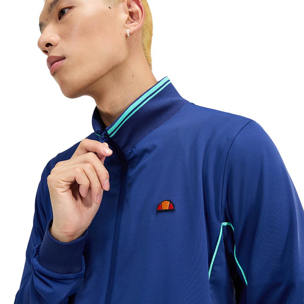 Mens Rafter Tennis Track Top Navy MENS APPAREL ELLESSE