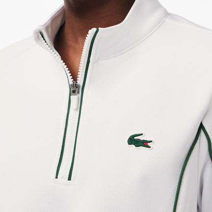 Women`s Slim Fit Contrast Sleeve Tennis Jacket WOMENS APPAREL LACOSTE