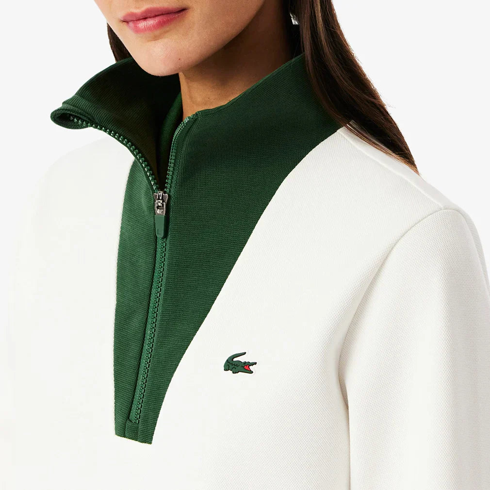 Women`s Heritage Quarter Zip Tennis Pullover LACOSTE