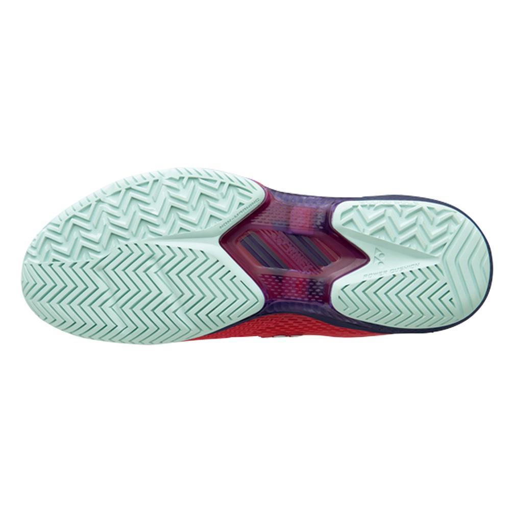 Men`s Power Cushion AD-ACCEL All Court Tennis Shoes Sunset Red TOP TENNIS SHOES YONEX