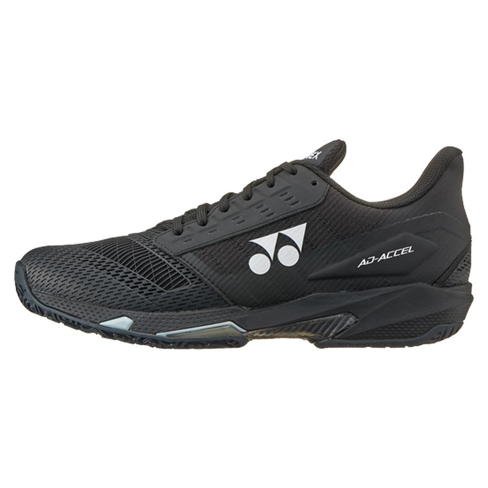 Men`s Power Cushion AD-ACCEL Clay Tennis Shoes Black TOP TENNIS SHOES YONEX 6.5