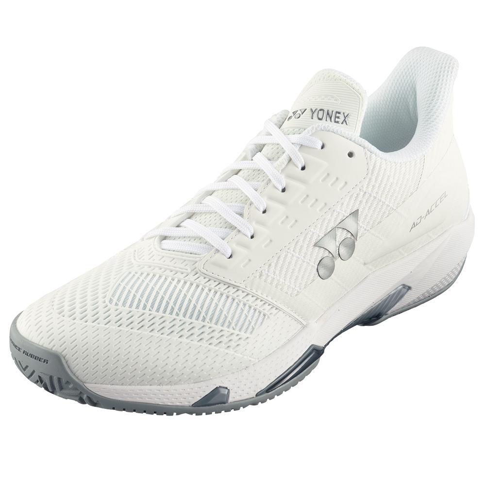 Women`s Power Cushion AD-ACCEL All Court Tennis Shoes White WOMENS SHOES YONEX 5.5