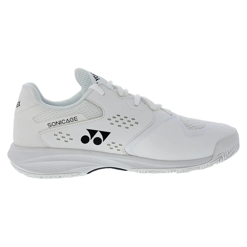 Men`s Power Cushion SONICAGE 3 Tennis Shoes White YONEX