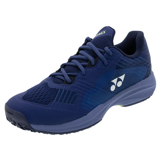 Men`s Power Cushion SONICAGE 3 Clay Tennis Shoes Navy Blue YONEX 6 Navy
