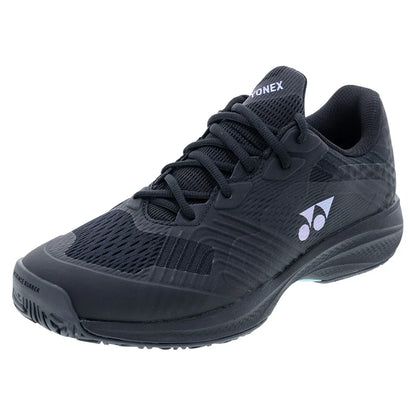Men`s Power Cushion SONICAGE 3 Wide Tennis Shoes Black YONEX 6 Black