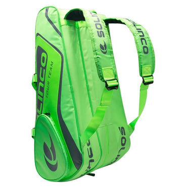 15-Pack Tour Tennis Racquet Bag Full Neon Green Shop By Player SOLINCO