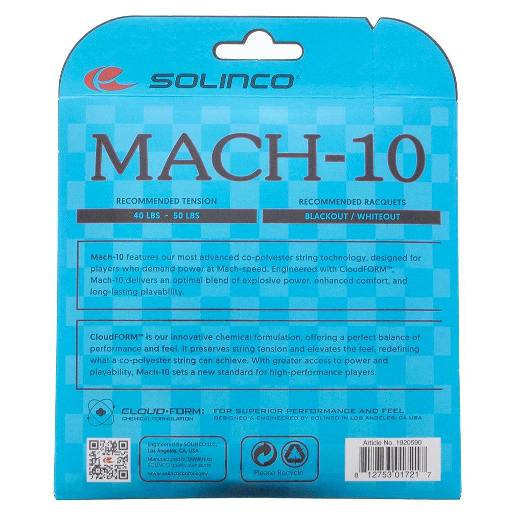 Mach-10 Tennis String STRINGS SOLINCO