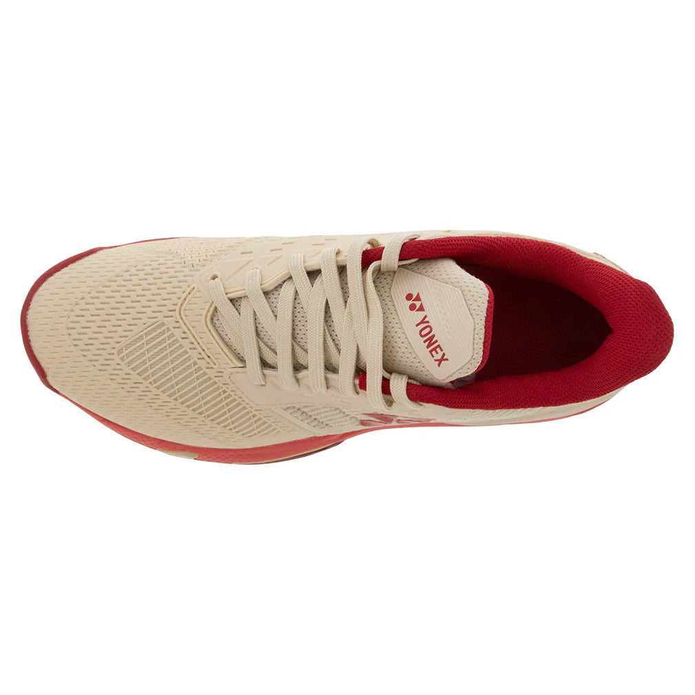 Women`s AD-ACCEL Tennis Shoes Beige and Pink YONEX