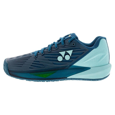 Men's Eclipsion 5 Tennis Shoes Blue and Green Tournament Gear YONEX 6.5