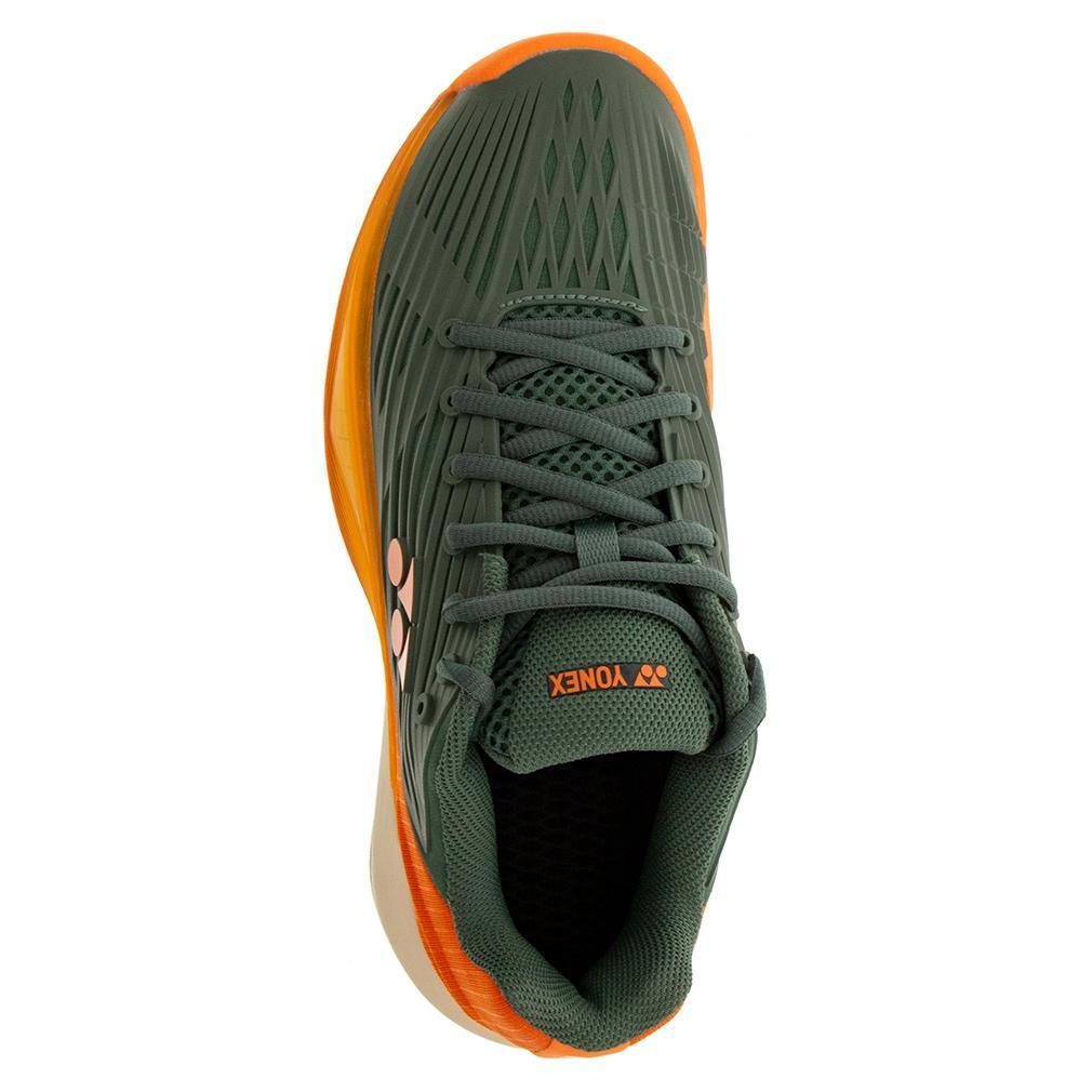Men's Eclipsion 5 Clay Tennis Shoes Olive Shoes YONEX