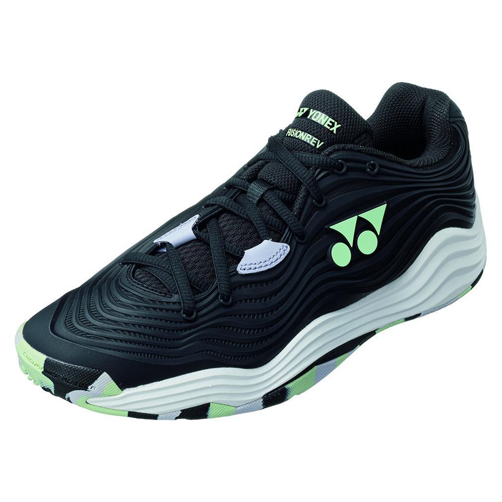 Men's Fusionrev 5 Clay Tennis Shoes Black Top Tennis Shoes YONEX