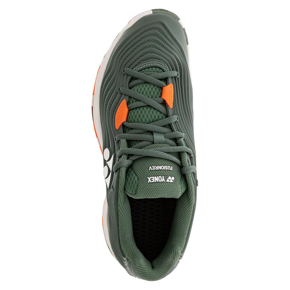Men's Fusionrev 5 Clay Tennis Shoes Olive Top Tennis Shoes YONEX