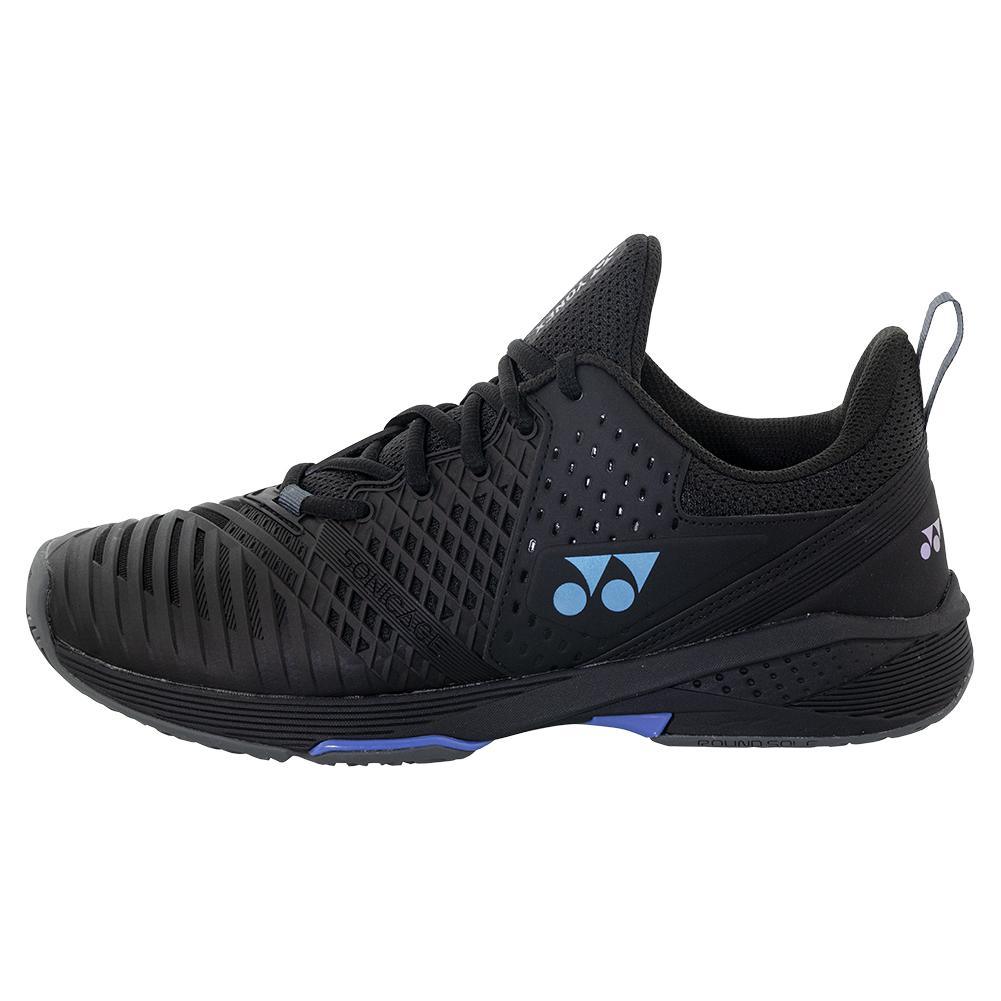 Men`s Sonicage 3 Tennis Shoes Black SUPER SALE YONEX 9