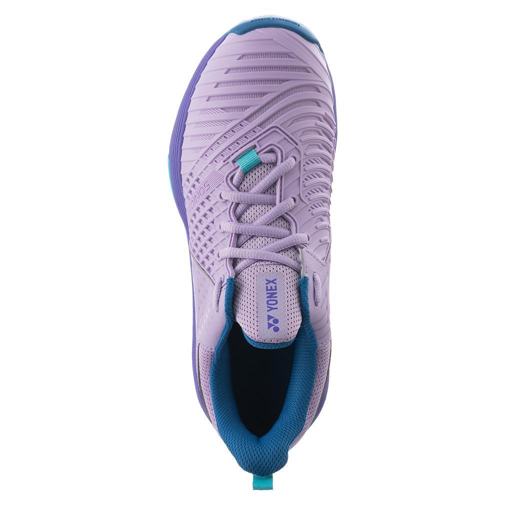Women`s Sonicage 3 Clay Tennis Shoes Lilac WOMENS SHOES YONEX
