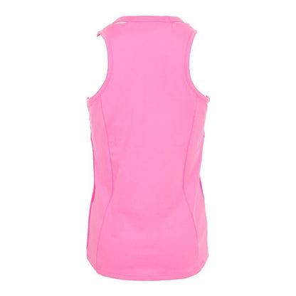 Girls' V-Neck Cutout Tennis Tank Pink Girls Apparel LUCKY IN LOVE