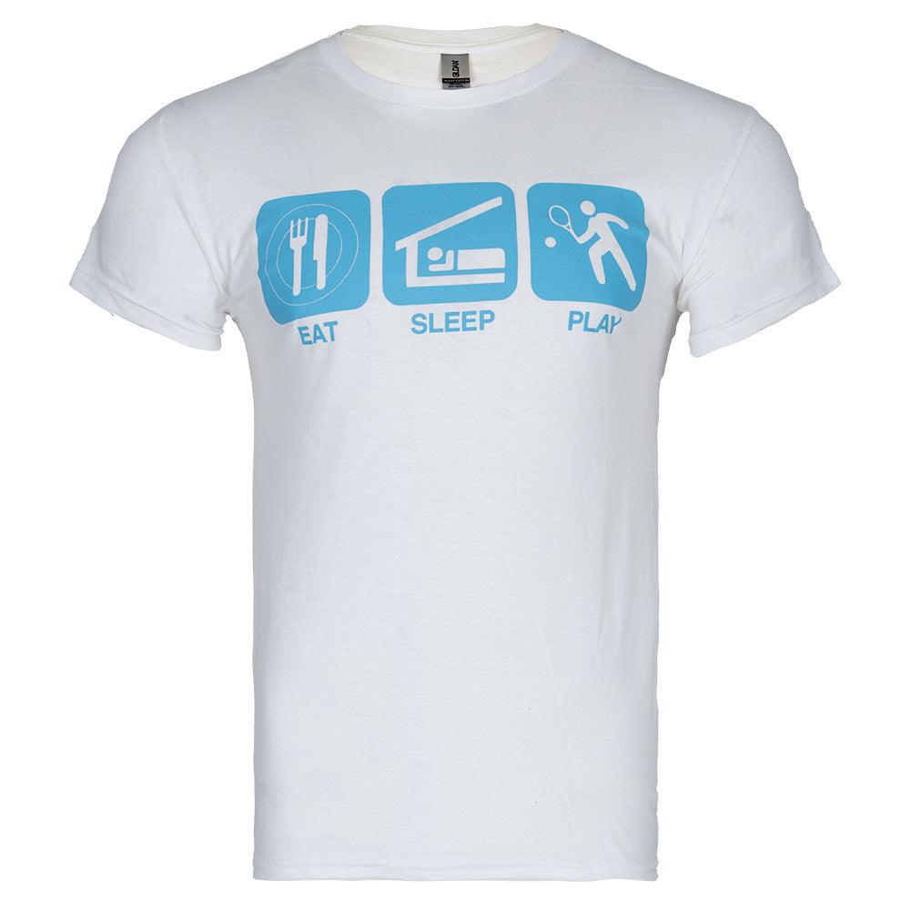 Eat Sleep Play Tennis Tee White Tennis Express Products TENNIS EXPRESS White YM