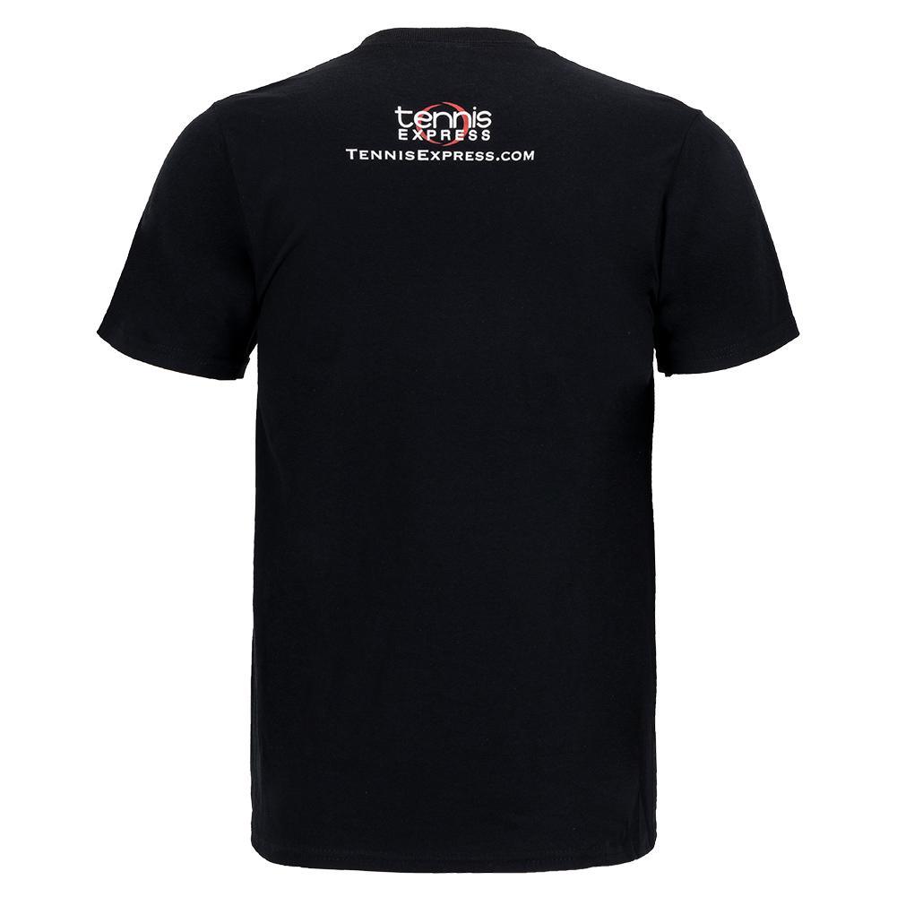 Play Pink Tennis Tee Black Womens Apparel TENNIS EXPRESS