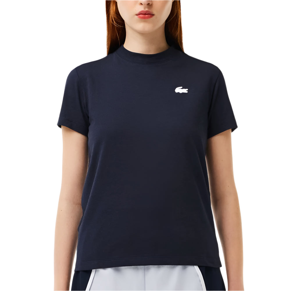 Women's Core Performance Tennis Tee Womens Apparel LACOSTE Blue XS