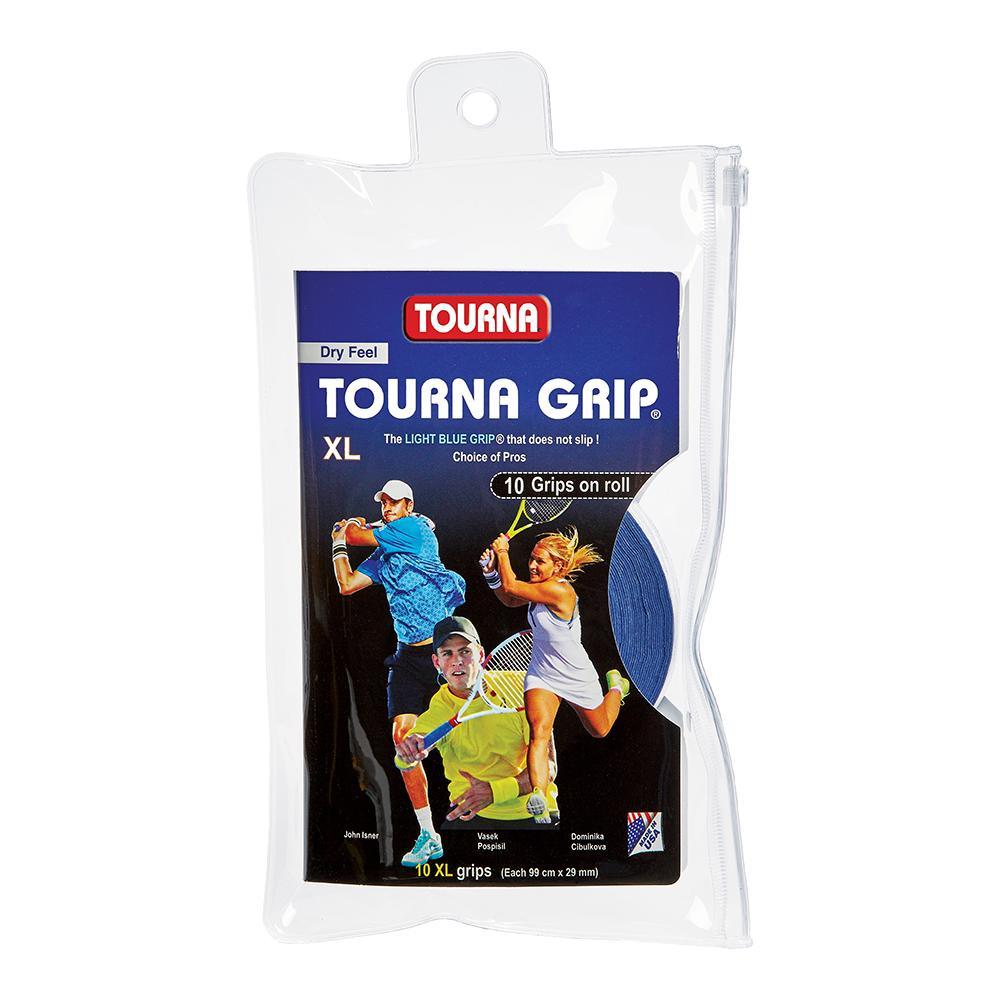Grip 10 Grip Pack - XL Blue Grips TOURNA