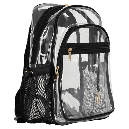 Clear Backpack Black Pickleball Bags And Backpacks MAYVAK
