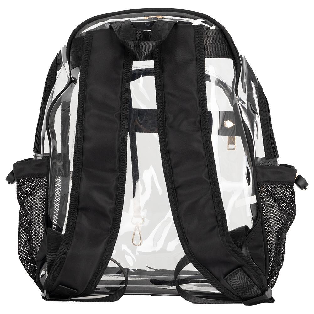 Clear Backpack Black Pickleball Bags And Backpacks MAYVAK