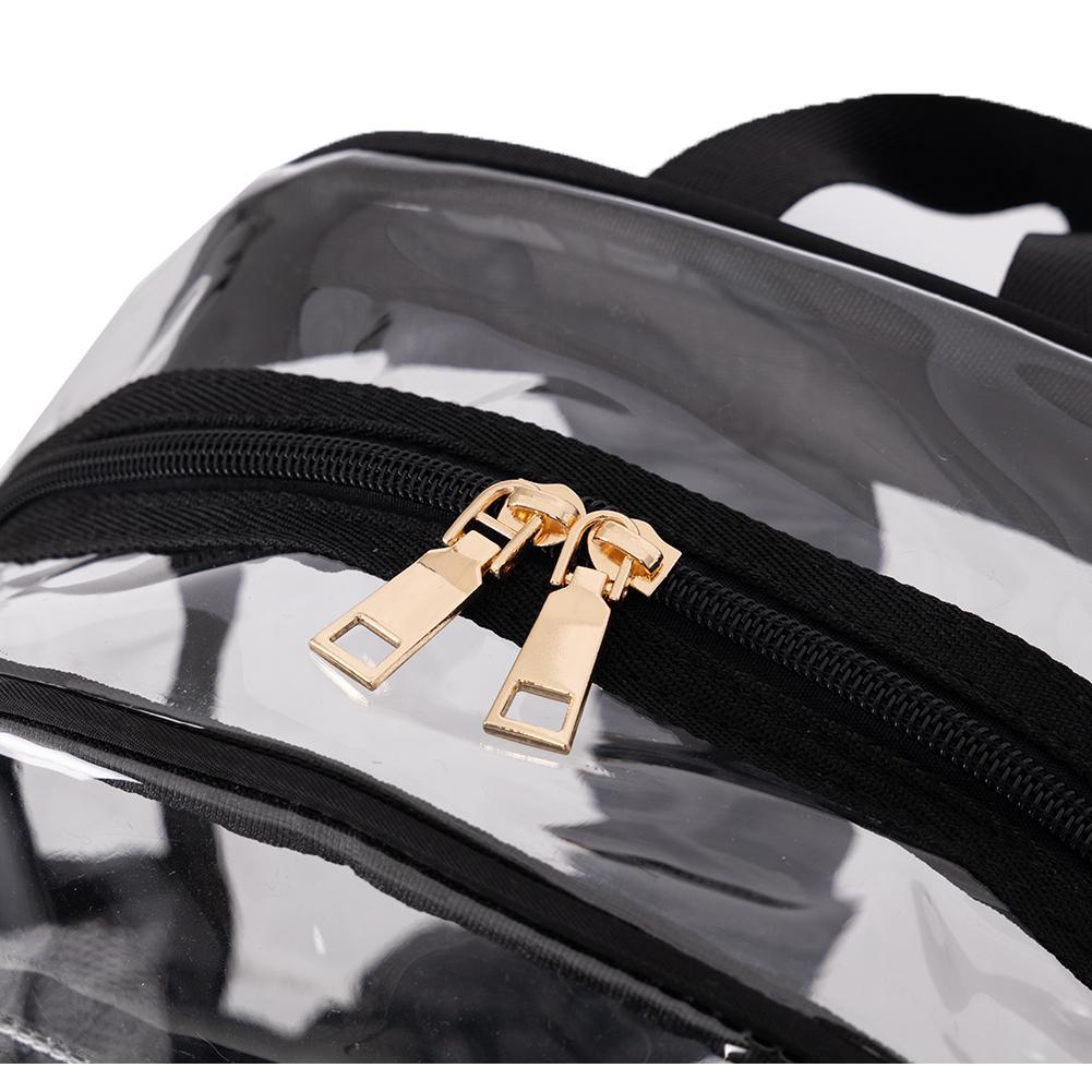 Clear Backpack Black Pickleball Bags And Backpacks MAYVAK