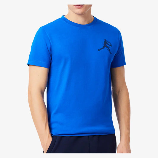 Men`s Novak Djokovic Fan Capsule LACOSTE SMALL Blue