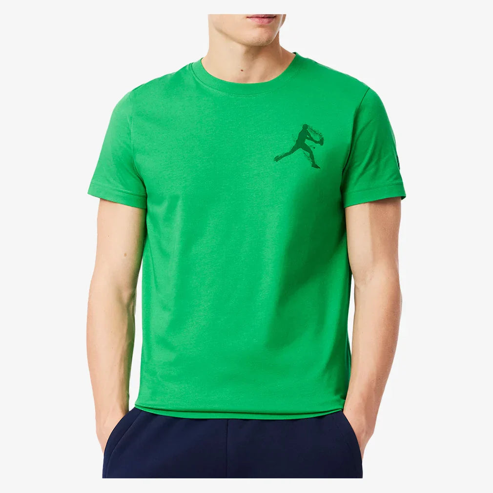 Men`s Novak Djokovic Fan Capsule LACOSTE SMALL Green