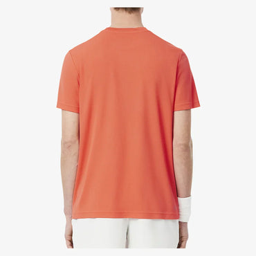 Men`s Novak Djokovic Ultra Dry Fan Tennis Crew Manguier and Grenadine LACOSTE
