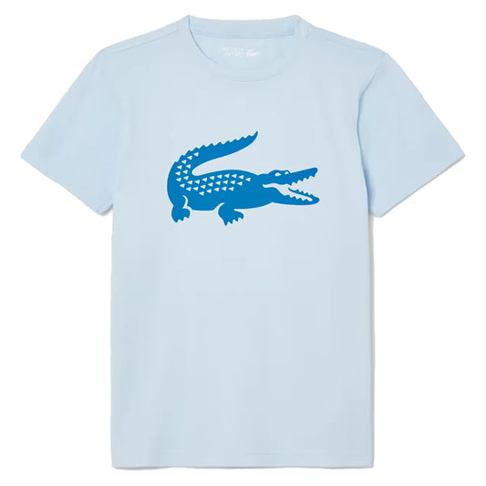 Boys' Oversized Croc Tennis Top Rill and Gipsy Blue LACOSTE 6A Rill and Gipsy Blue
