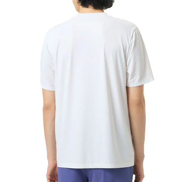 Men`s Cross Court Challenger Mesh Tennis Top White FILA