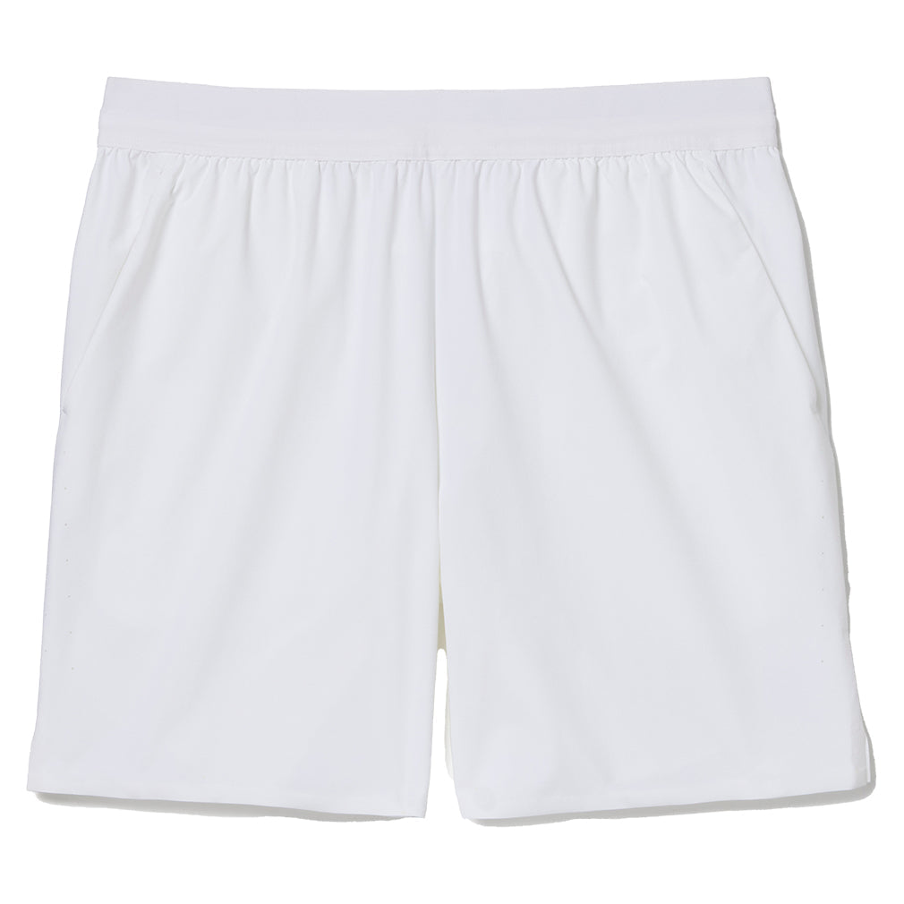 Men`s Cross Court Challenger 5 Inch Tennis Short White FILA S