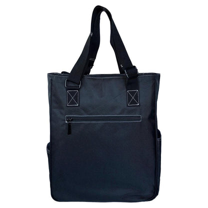 Maggie Mather Tennis Black Totes Promotions MAGGIEMATHER