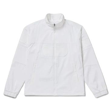Unisex Center Court Ace Podium Tennis Jacket White and Black FILA S