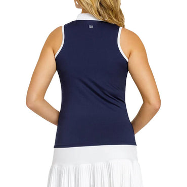 Women`s Sakura Tennis Tank Navy Blue TAIL