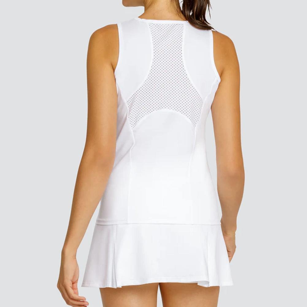 Women's Eudora Tennis Tank Chalk Womens Apparel TAIL