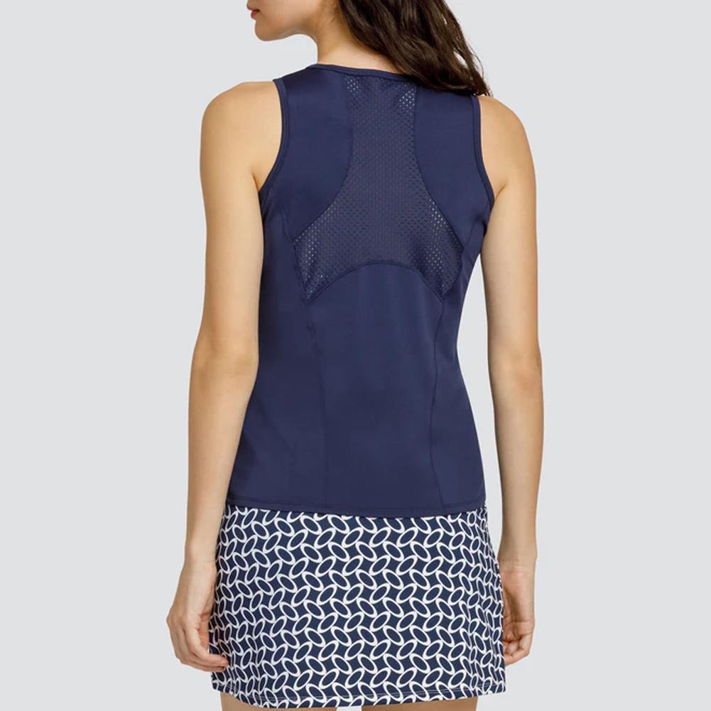 Women's Eudora Tennis Tank Navy Blue Womens Apparel TAIL S