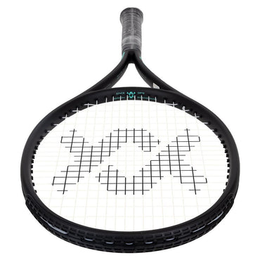 Team Speed Prestrung Tennis Racquet Black and Turquoise Racquets VOLKL 1 - 4 1/8