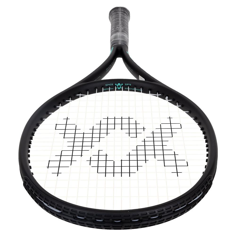 Team Speed Prestrung Tennis Racquet Black and Turquoise Racquets VOLKL 1 - 4 1/8
