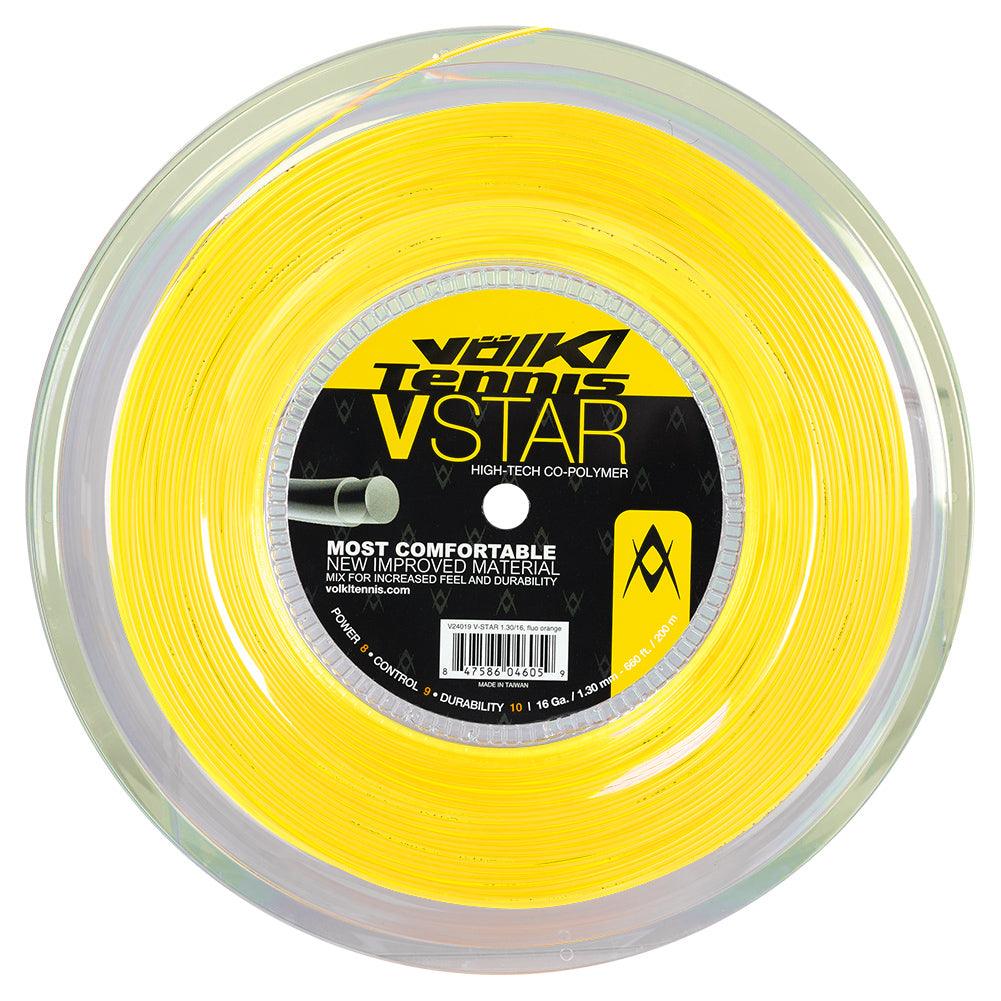 V-Star Tennis String Reel Neon Yellow Strings VOLKL 16