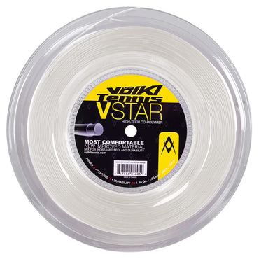 V-Star Tennis String Reel White Strings VOLKL 16