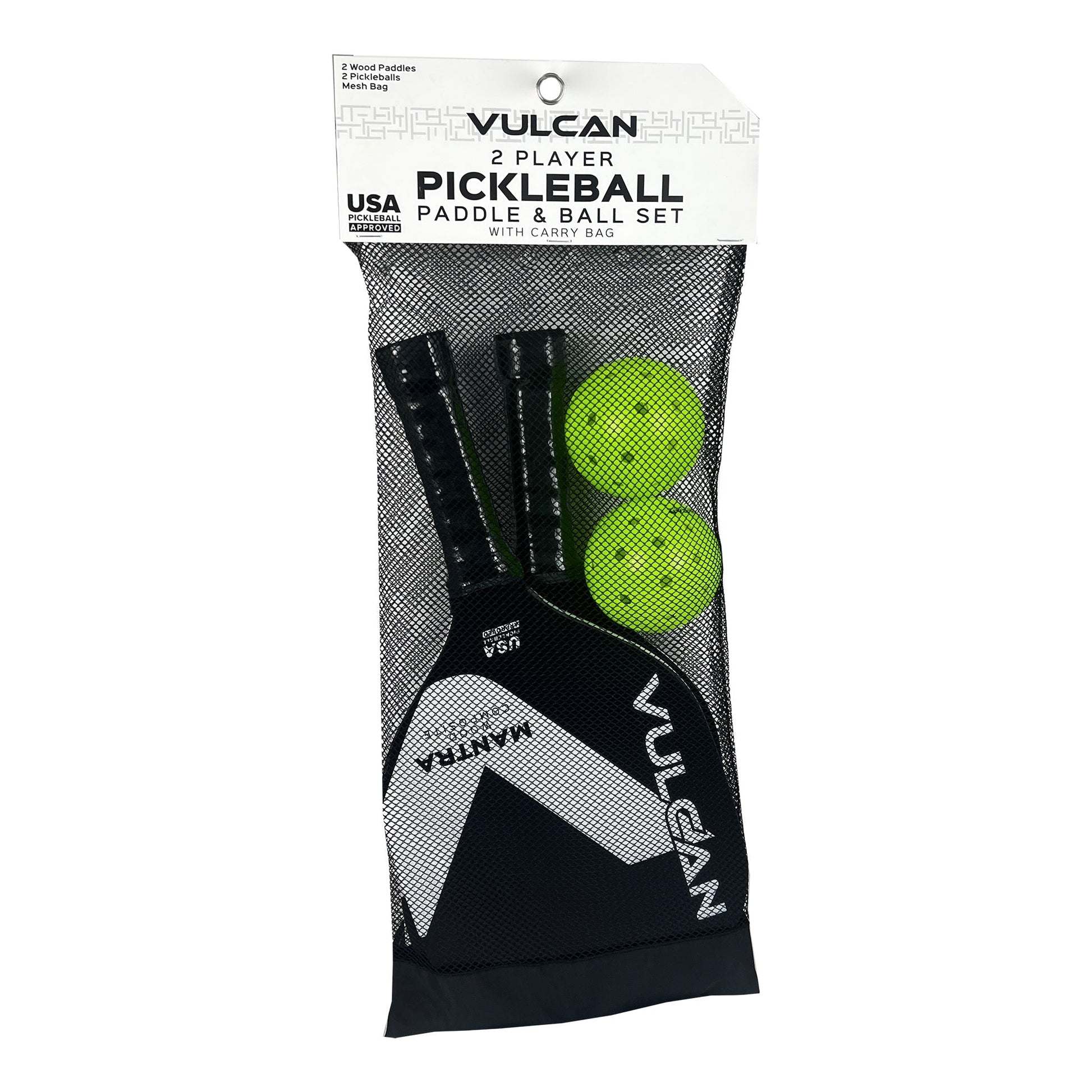 Mantra Pickleball Paddle Set VULCAN