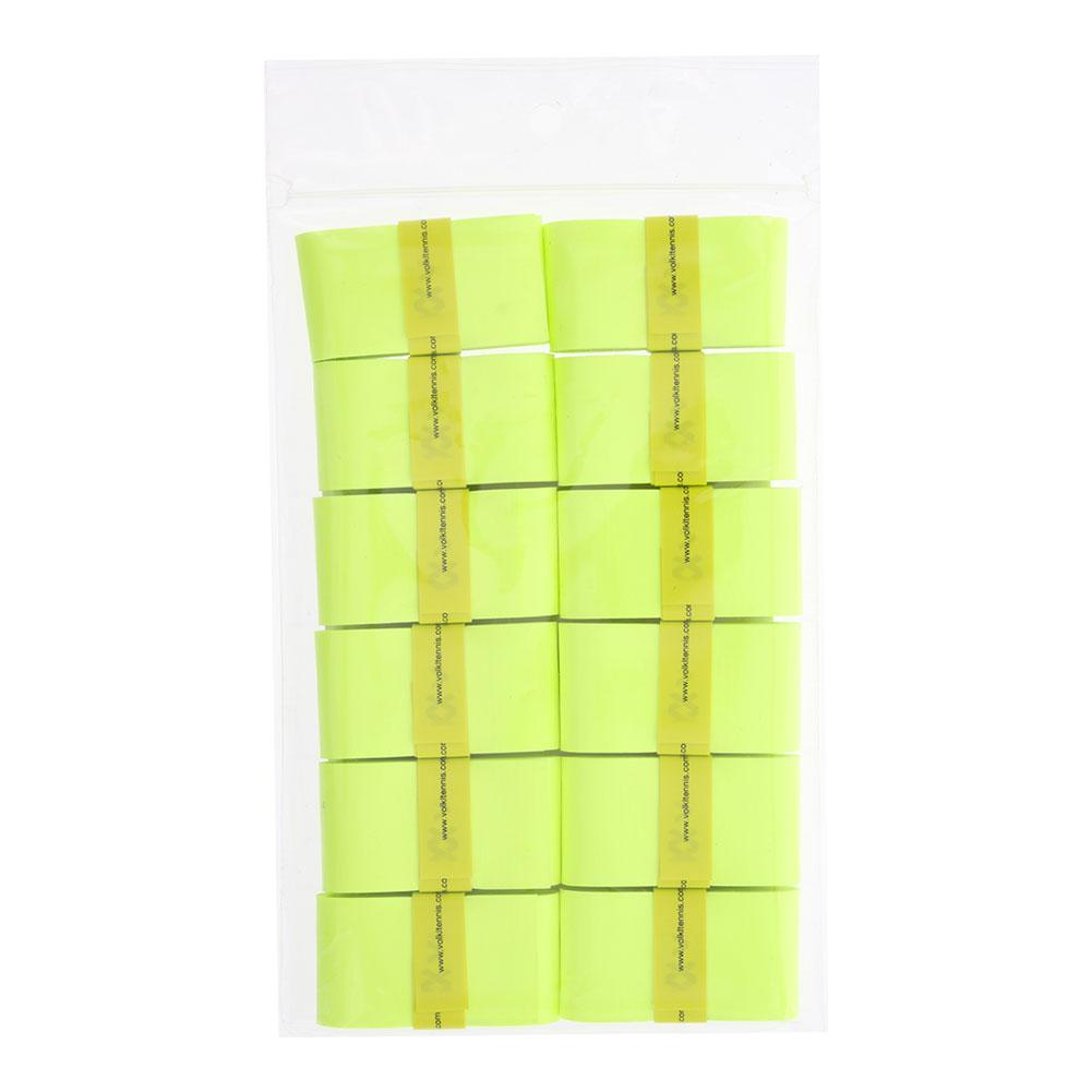 Super Grip II 12 Pack Tennis Overgrip Neon Yellow Other Accessories VOLKL