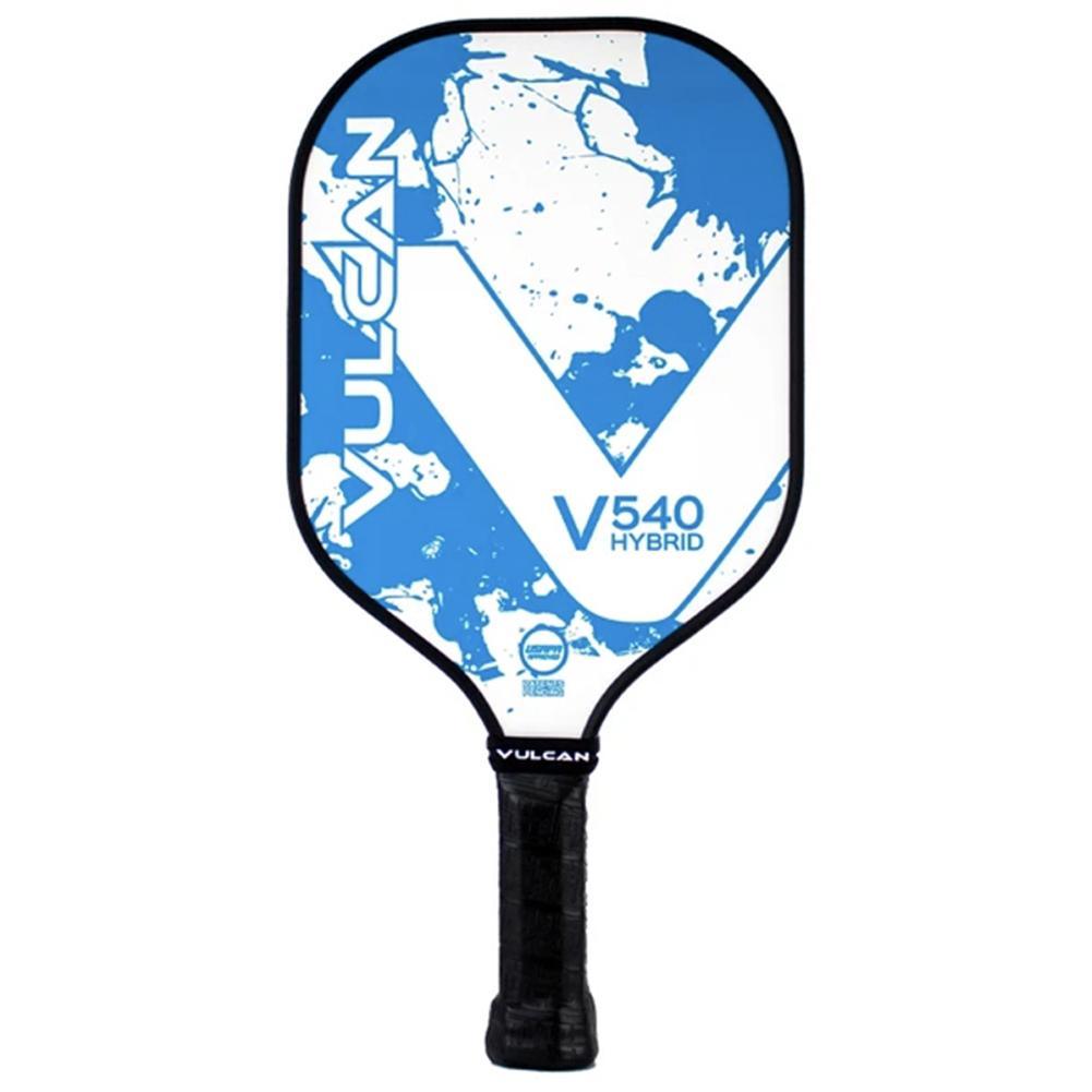 V540 Pickleball Paddle Blue Splatter Promotions VULCAN