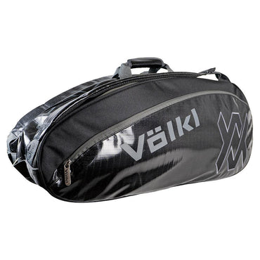 Primo Mega Tennis Bag Black and Charcoal Tournament Gear VOLKL