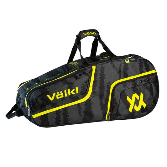 Tour Zebra Combi Tennis Bag Black and Neon Yellow BAGS VOLKL ONE_SIZE
